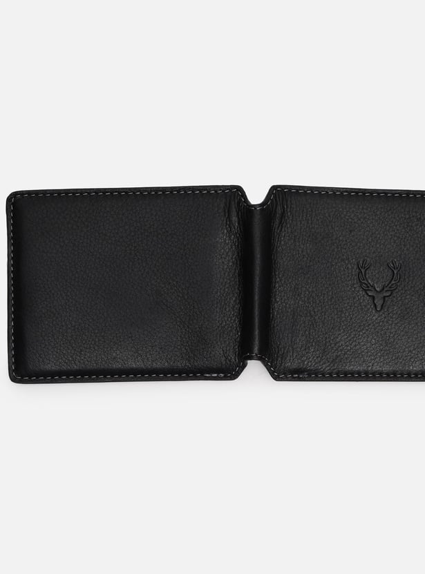 ALLEN SOLLY Leather Bi-Fold Wallet