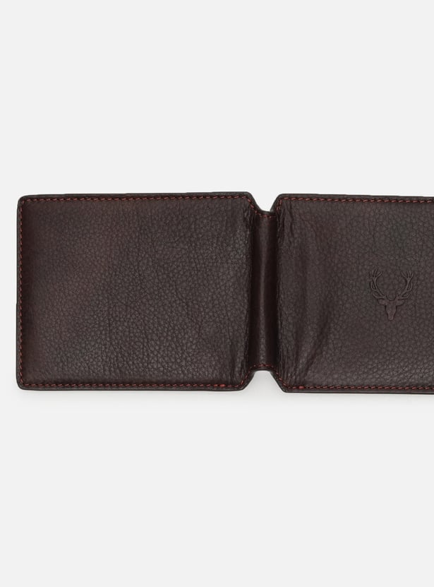 ALLEN SOLLY Leather Bi-Fold Wallet