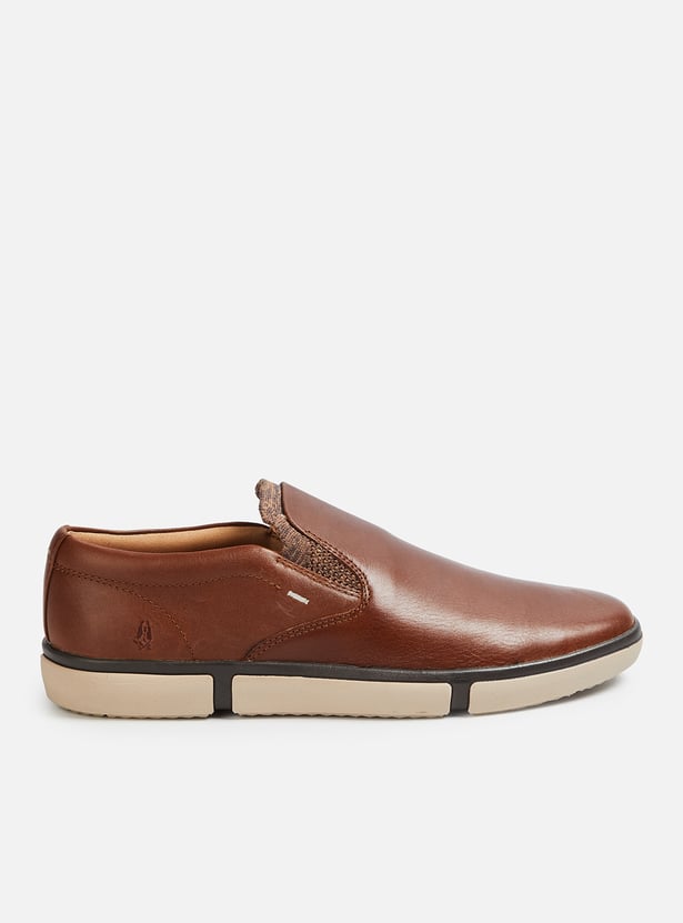 HUSH PUPPIES Solid Slip-Ons