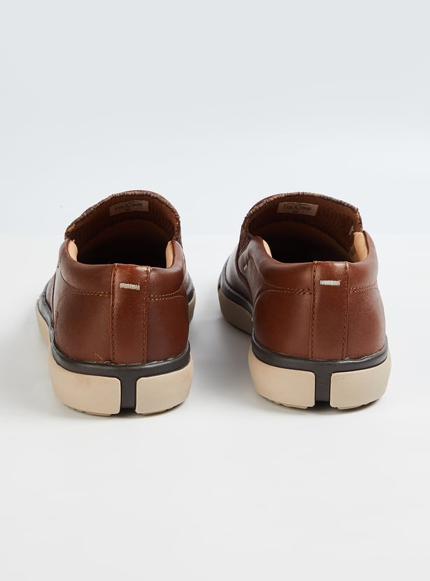 HUSH PUPPIES Solid Slip-Ons