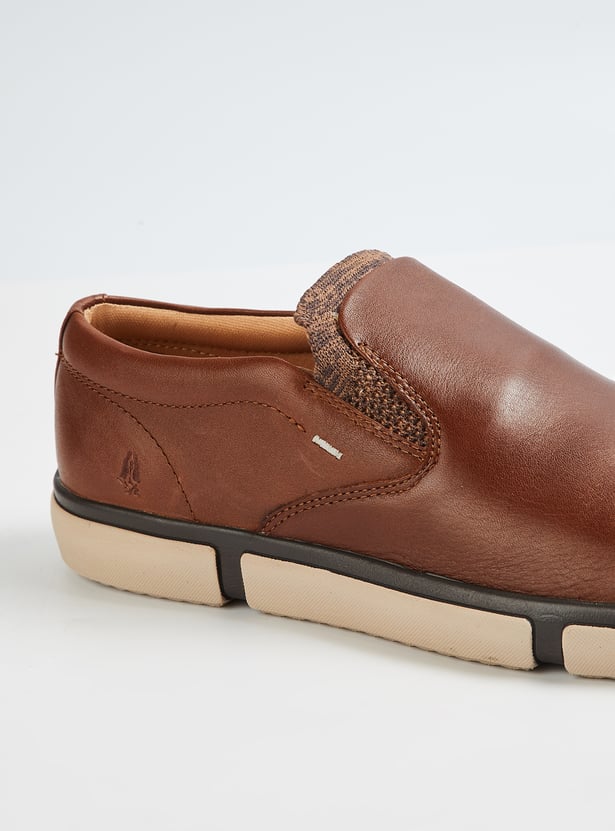 HUSH PUPPIES Solid Slip-Ons