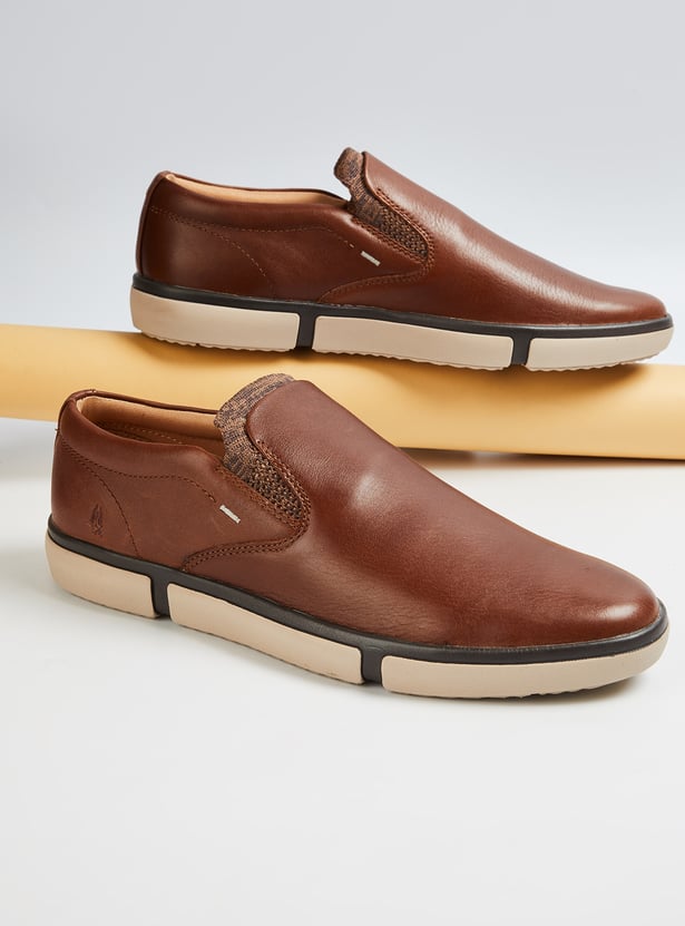 HUSH PUPPIES Solid Slip-Ons