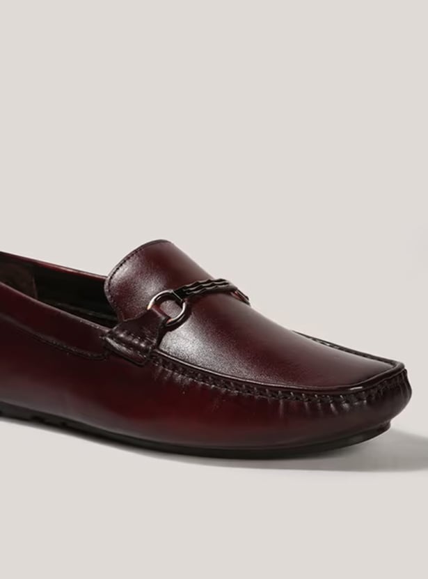 LEE COOPER Solid Loafers