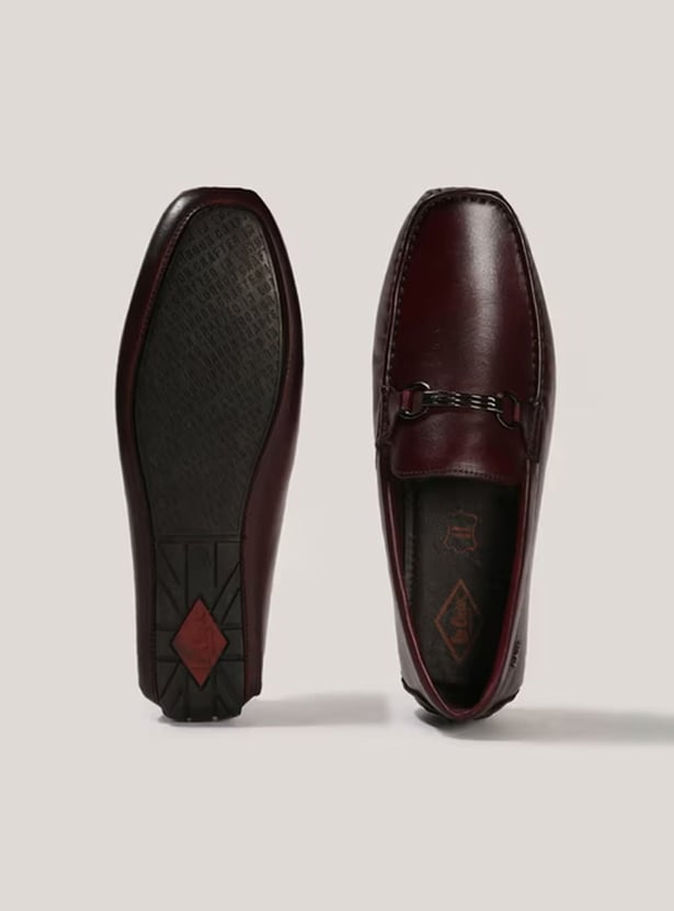 LEE COOPER Solid Loafers