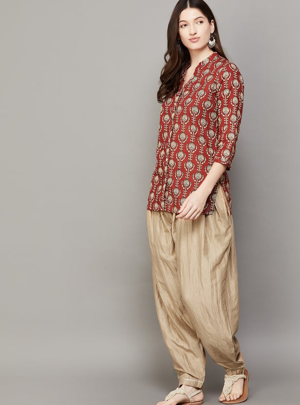 BIBA Solid Salwar Pants