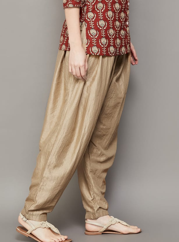 BIBA Solid Salwar Pants