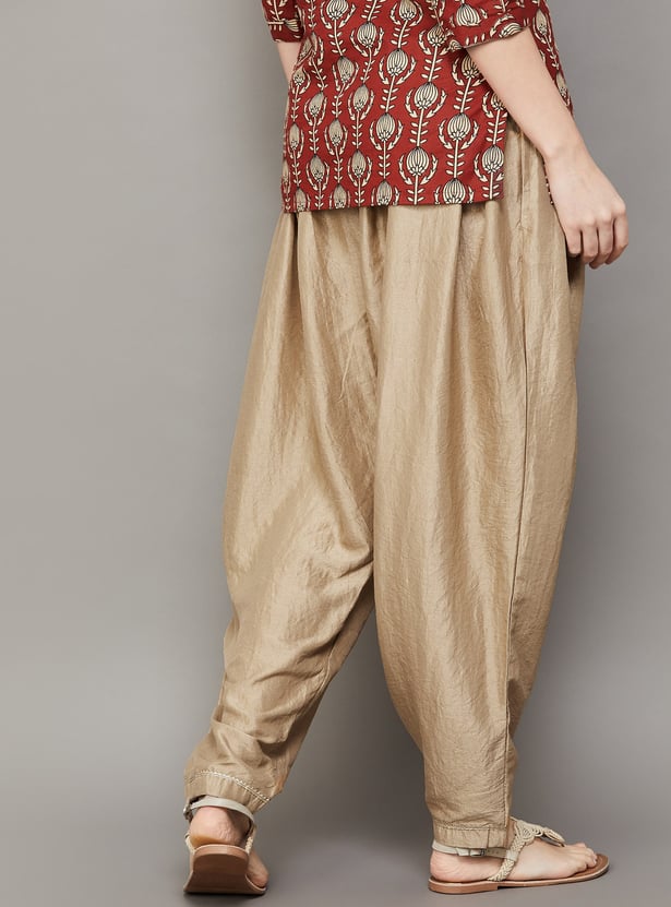 BIBA Solid Salwar Pants
