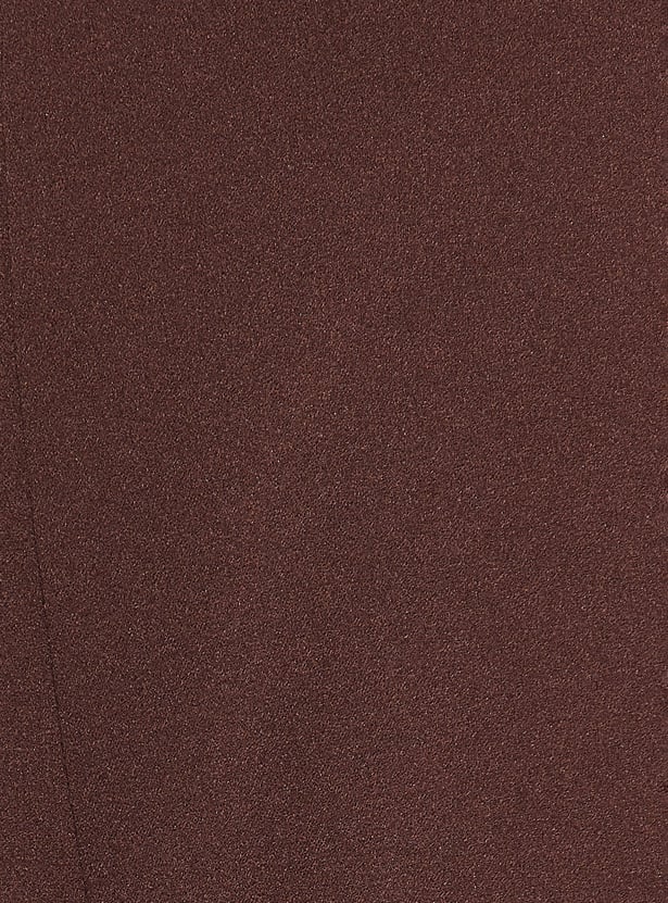 CODE Solid Wide Leg Trousers