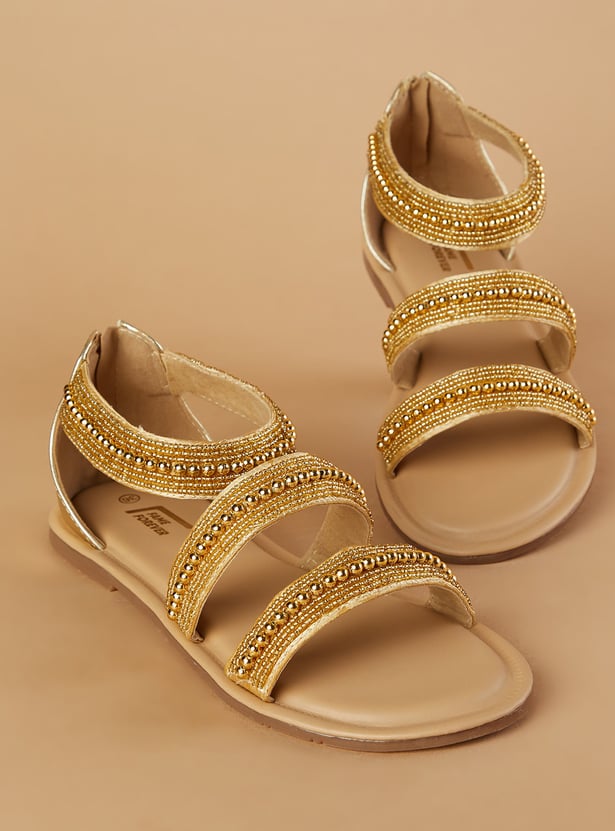 FAME FOREVER Girls Embellished Sandals