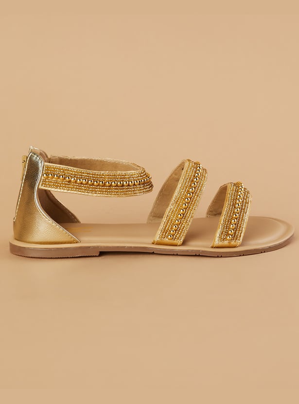 FAME FOREVER Girls Embellished Sandals