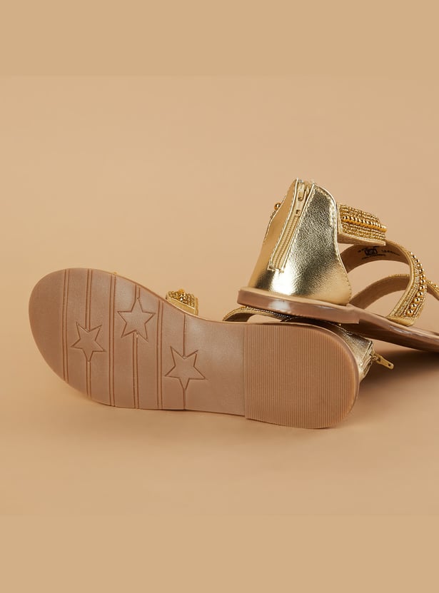 FAME FOREVER Girls Embellished Sandals