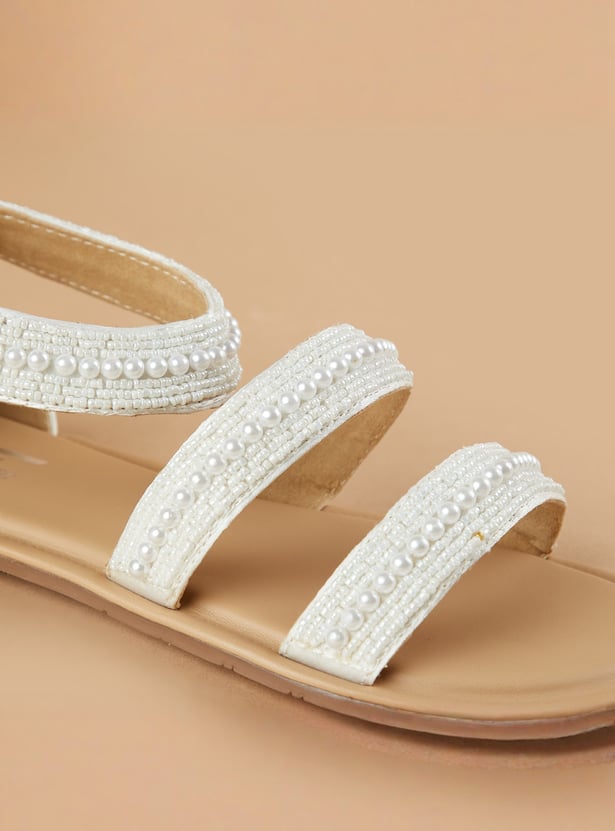 FAME FOREVER Girls Embellished Sandals