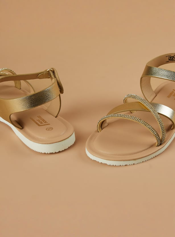 FAME FOREVER Girls Embellished Sandals