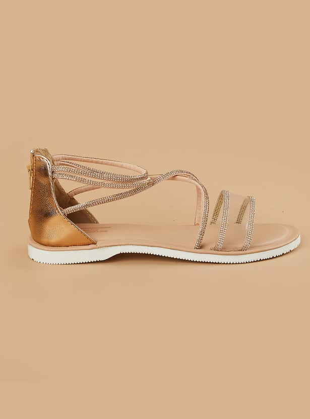 FAME FOREVER Girls Embellished Sandals