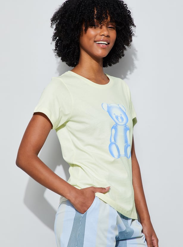 GINGER Printed Lounge T-shirt