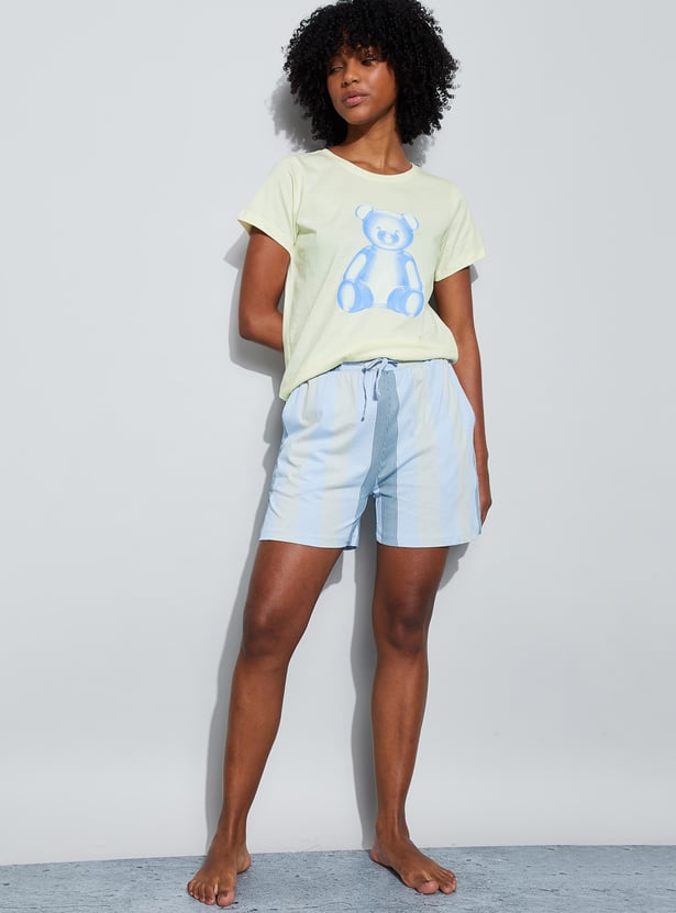 GINGER Printed Lounge T-shirt