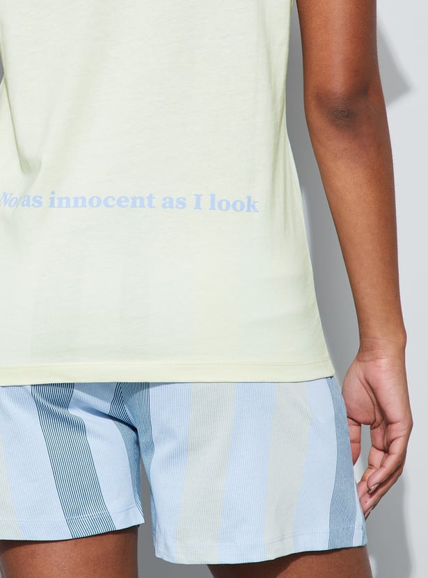 GINGER Printed Lounge T-shirt