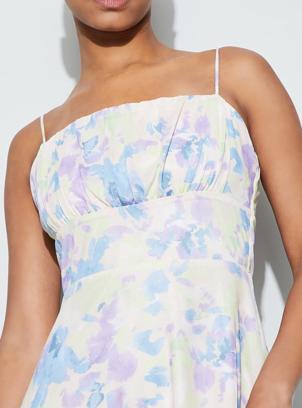 GINGER Printed A-line Dress