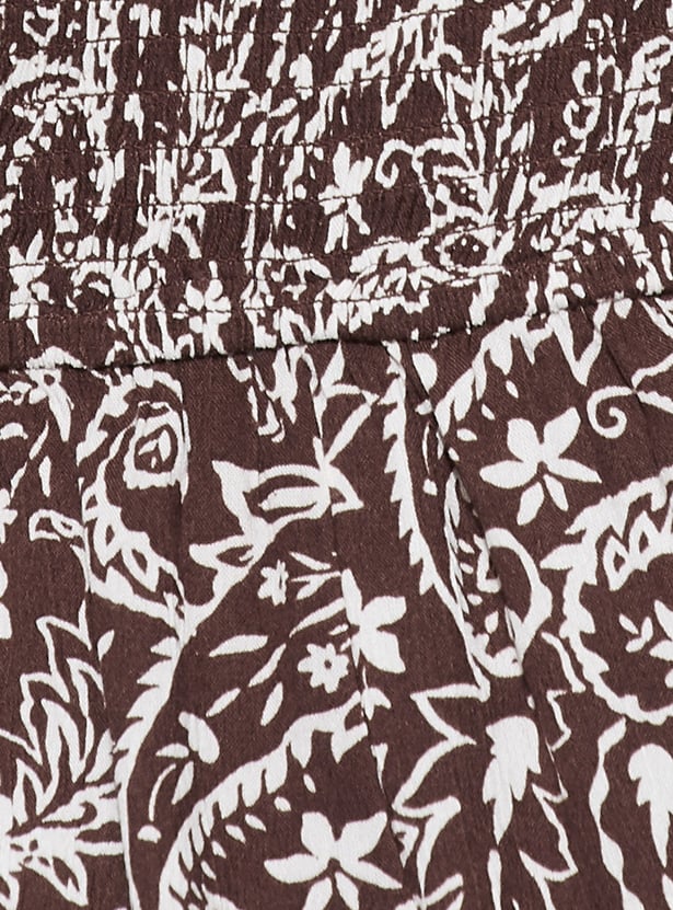 GINGER Paisley Print Jumpsuit