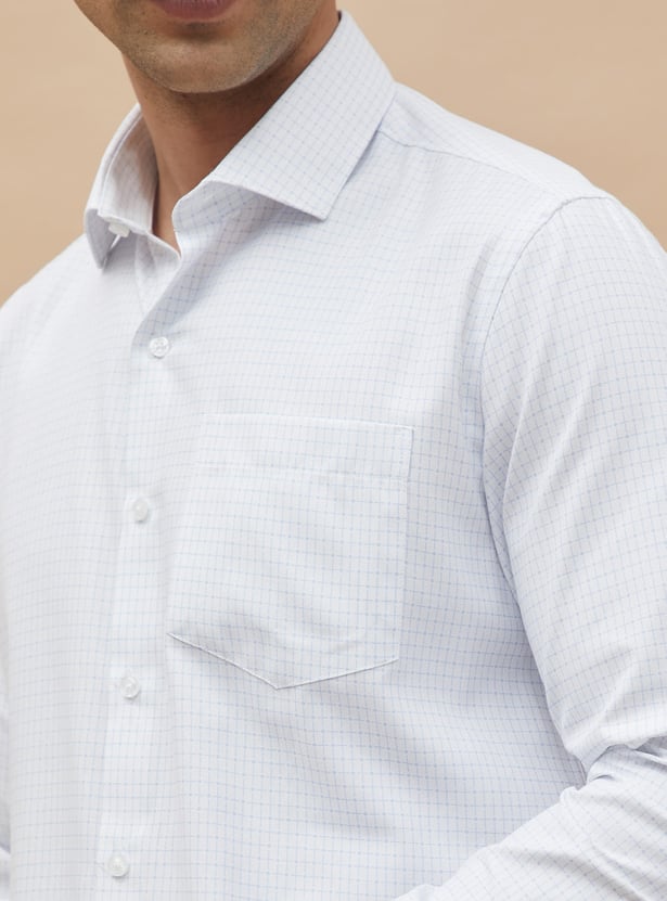 CODE Printed Slim Fit Formal Shirt