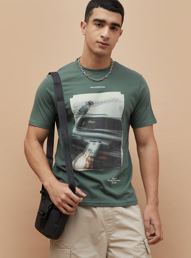 DENIMIZE Graphic Print T-shirt