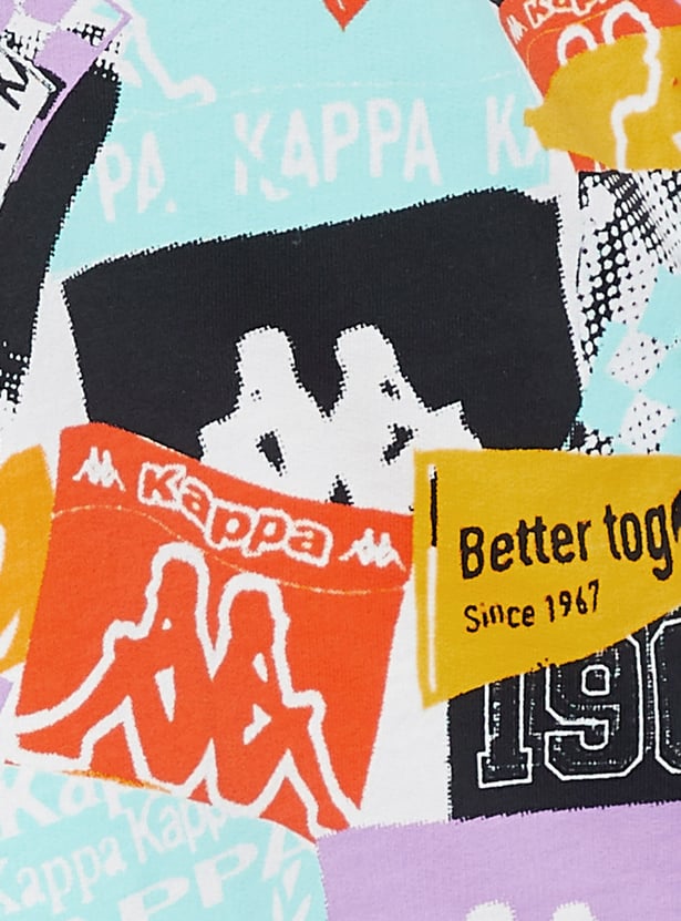 KAPPA Graphic Print Regular Shorts