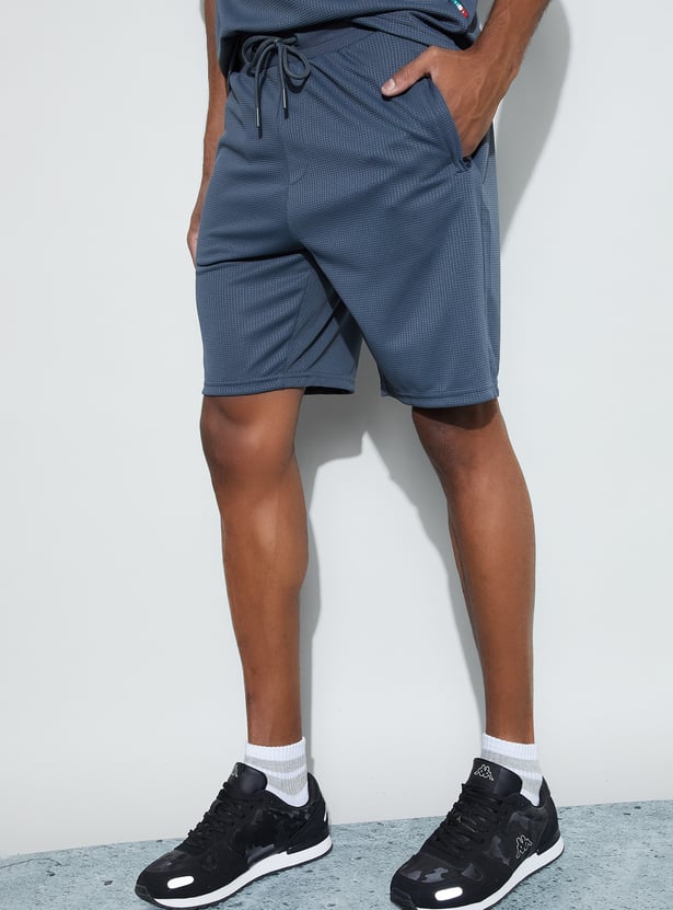 KAPPA Textured Shorts