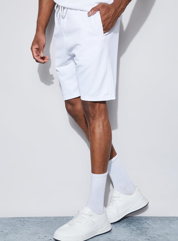 KAPPA Textured Shorts
