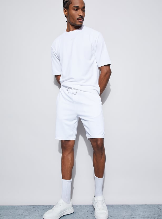 KAPPA Textured Shorts