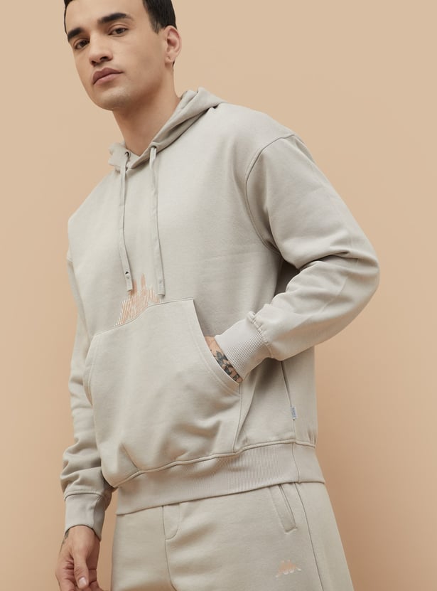 KAPPA Brand Print Sweatshirt