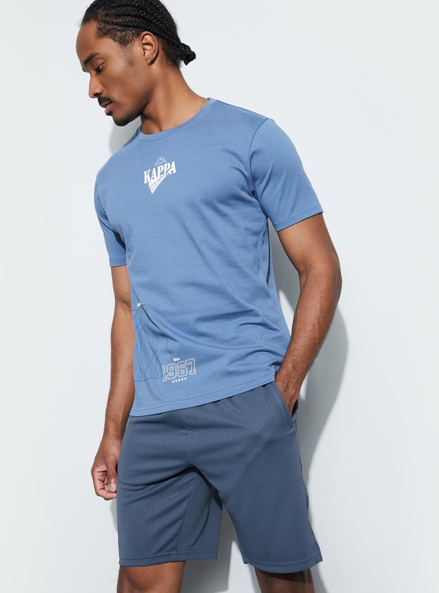 KAPPA Printed Crew Neck T-shirt