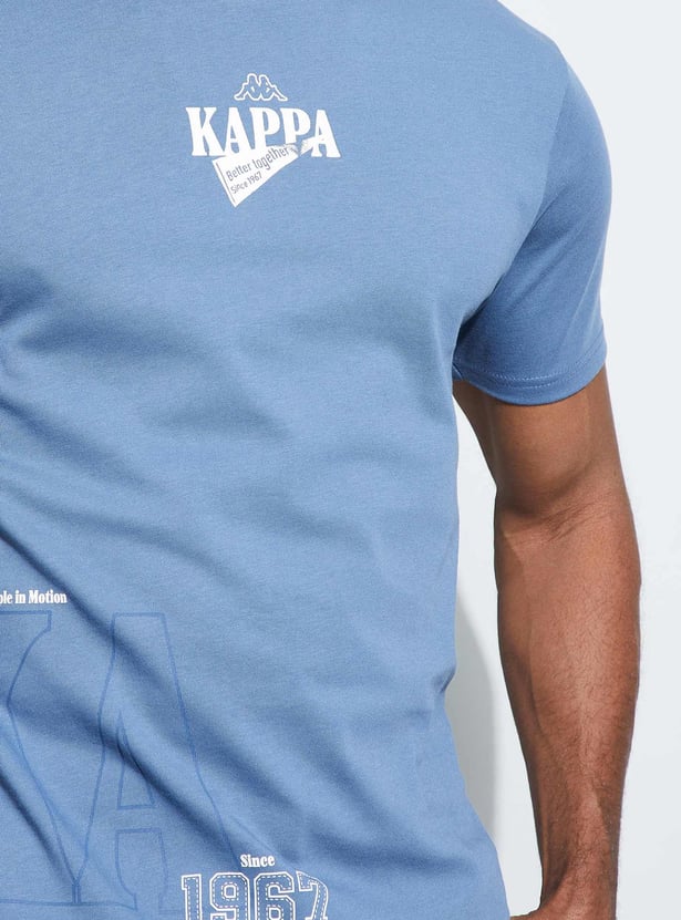 KAPPA Printed Crew Neck T-shirt