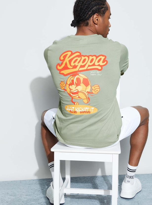 KAPPA Printed Crew Neck T-shirt