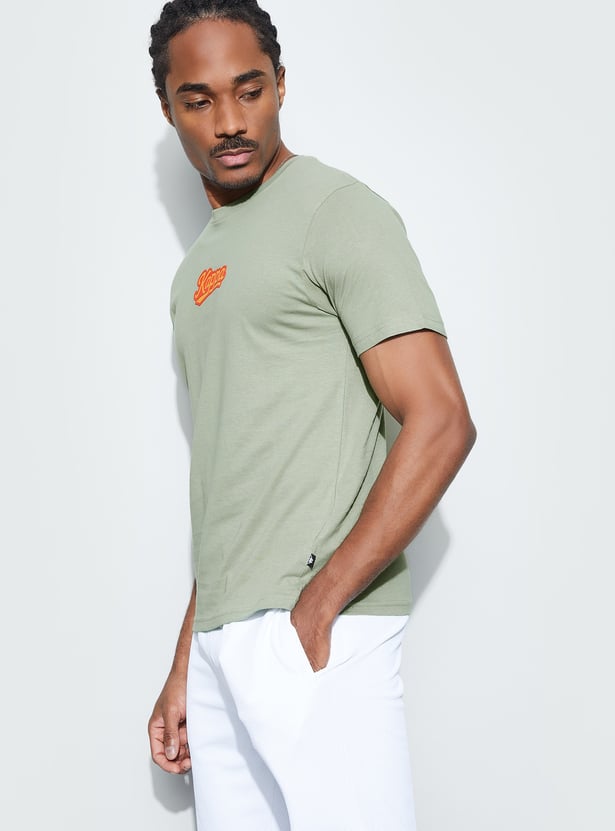 KAPPA Printed Crew Neck T-shirt