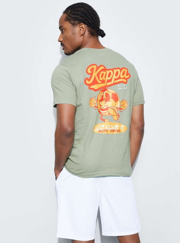 KAPPA Printed Crew Neck T-shirt