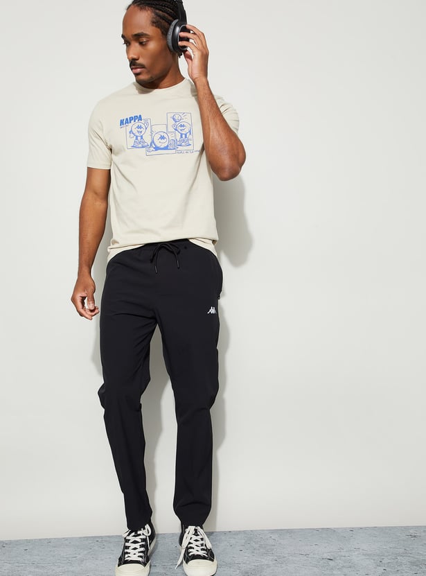 KAPPA Graphic Print Crew Neck T-shirt