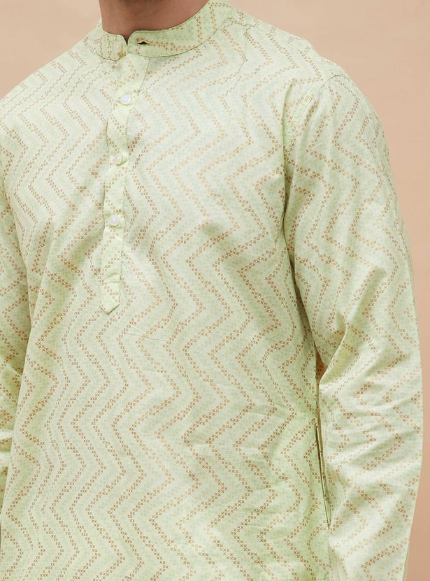 MELANGE Printed Straight Kurta