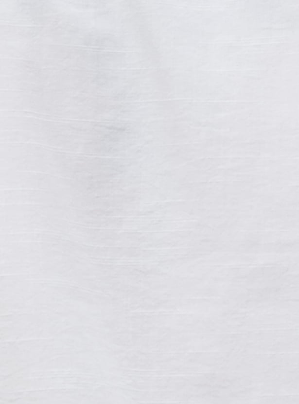 FAME FOREVER Solid Smart Fit Shirt
