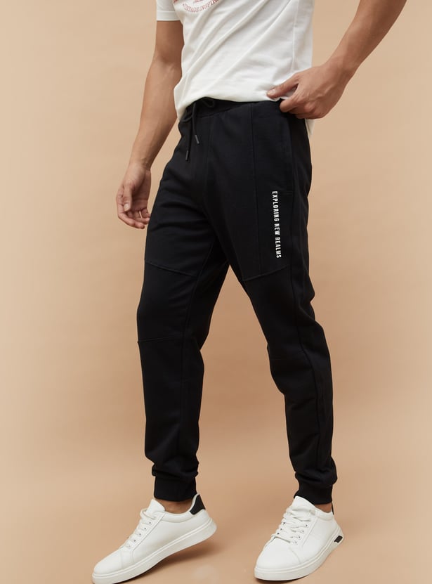 FAME FOREVER Solid Slim Fit Joggers
