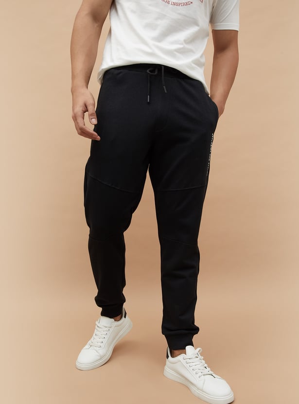 FAME FOREVER Solid Slim Fit Joggers