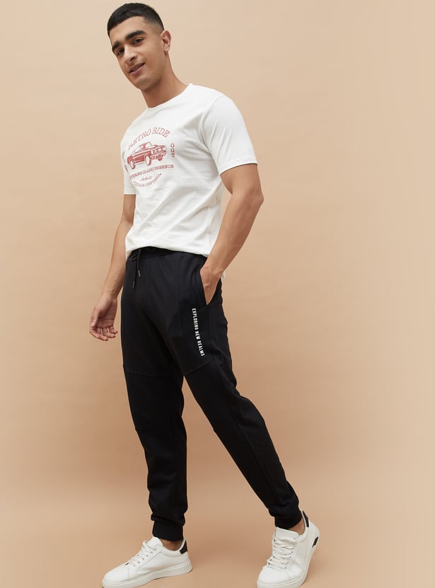 FAME FOREVER Solid Slim Fit Joggers