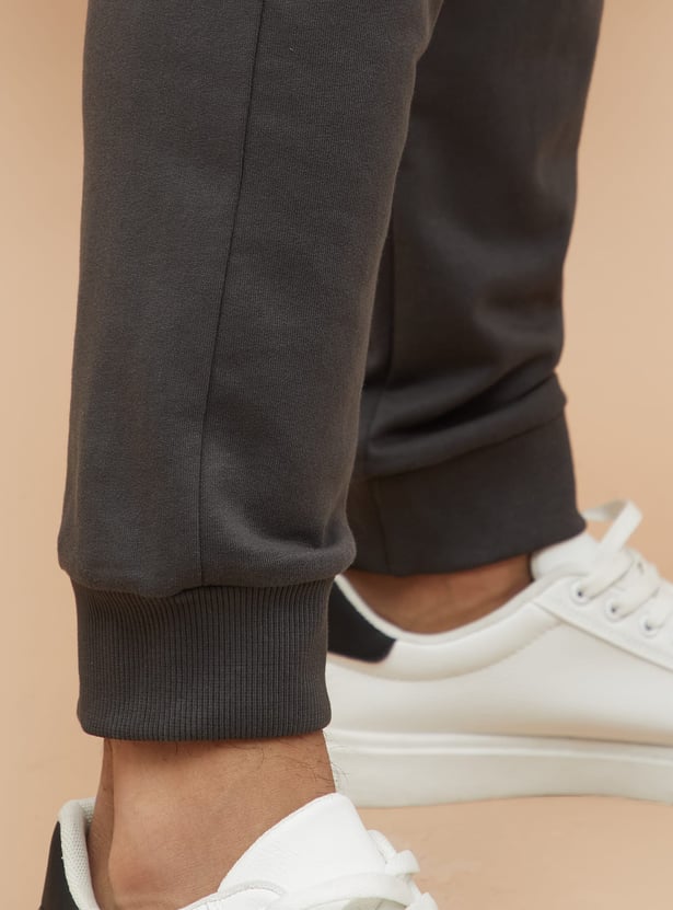 FAME FOREVER Solid Slim Fit Joggers