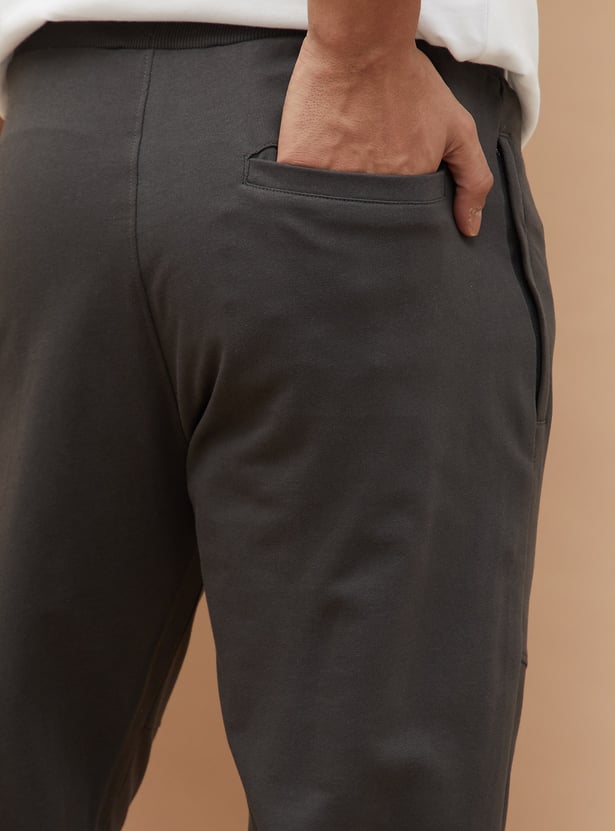 FAME FOREVER Solid Slim Fit Joggers