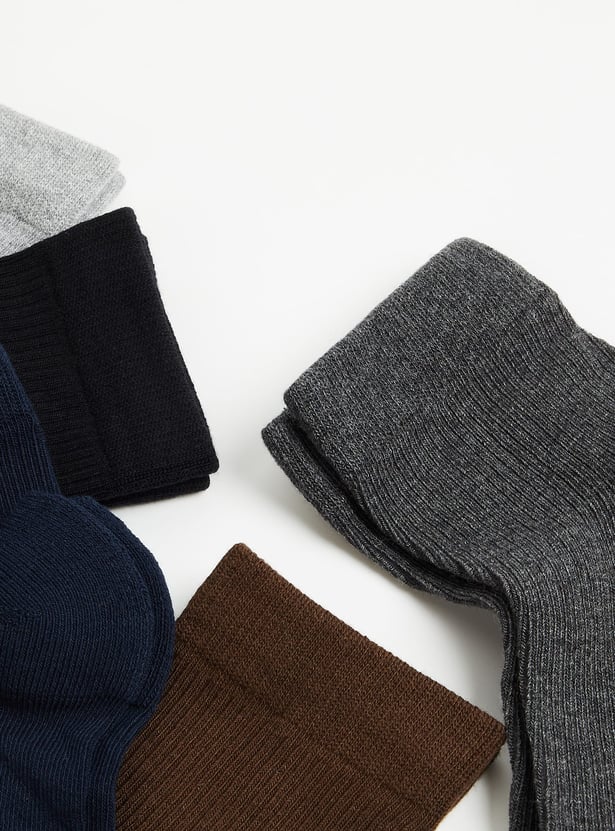 BONJOUR Assorted Ankle Length Socks - Pack of 5