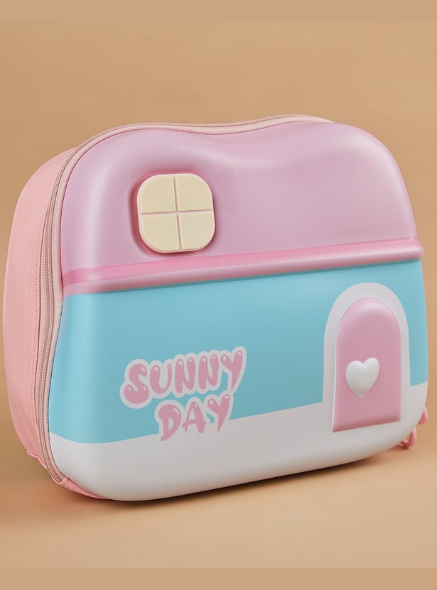 GINGER Girls Colourblock Backpack with LED