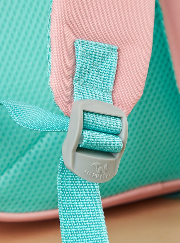 GINGER Girls Colourblock Backpack with LED