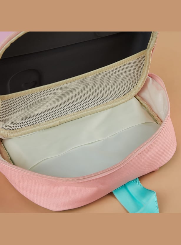 GINGER Girls Colourblock Backpack with LED