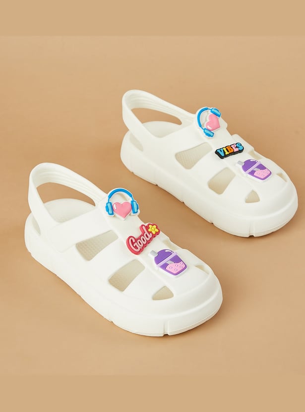 FAME FOREVER Girls Motif Sandals