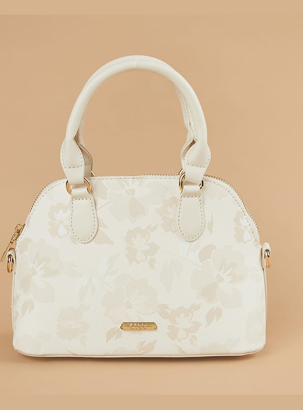 CODE Floral Printed Handheld Bag