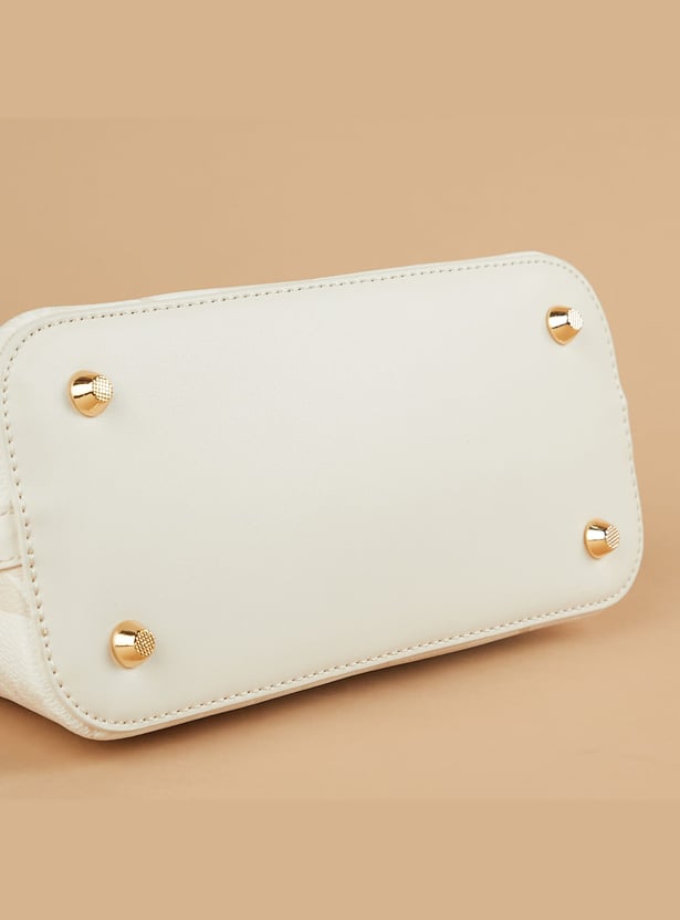 CODE Floral Printed Handheld Bag